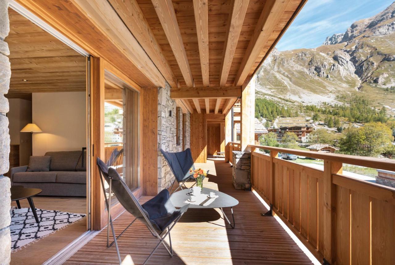 Chalet Hotelier Les Equinoxes - Val D'Isere La Daille Exteriör bild
