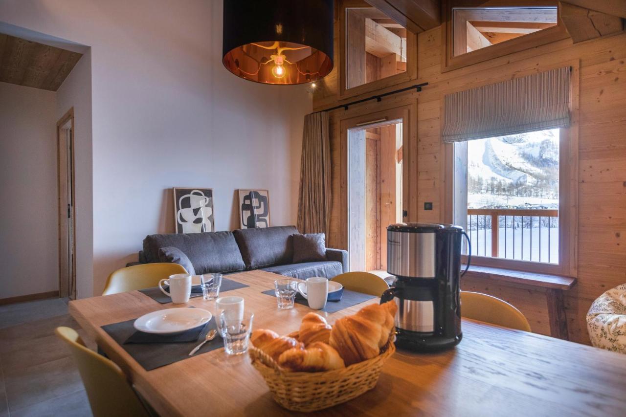 Chalet Hotelier Les Equinoxes - Val D'Isere La Daille Exteriör bild
