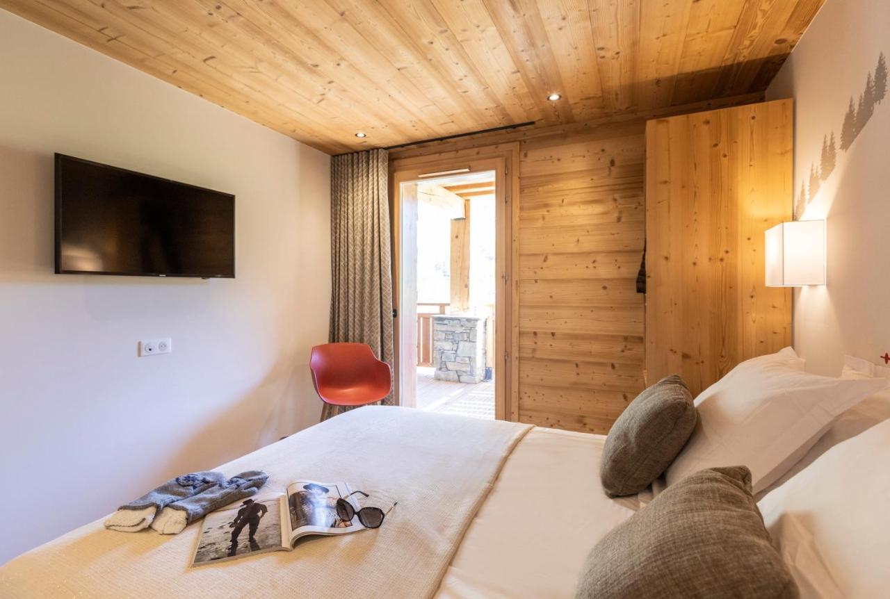 Chalet Hotelier Les Equinoxes - Val D'Isere La Daille Exteriör bild